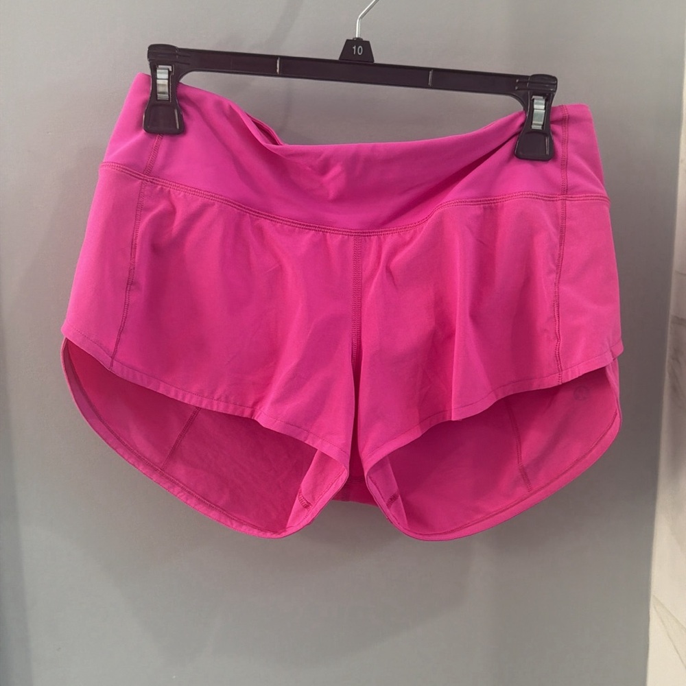 Lululemon Athletica Bright Pink Athletic Shorts